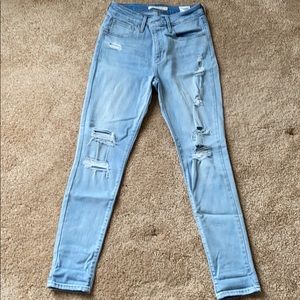 Levi’s high rise ankle skinny